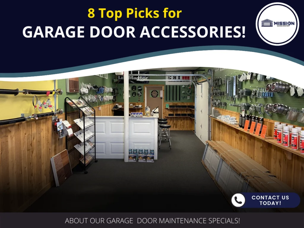 8 Top Picks For Garage Door Accessories! 1 Garage Door Repair Mission, TX
