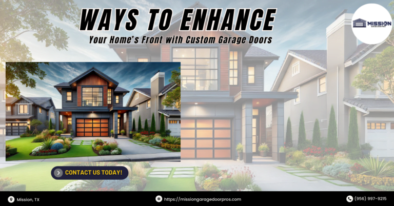 Ways to Enhance Your Home’s Front with Custom Garage Doors 1 Mission Garage Door Pros