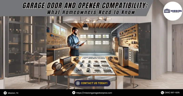 Garage Door and Opener Compatibility: What Homeowners Need to Know 1 Mission Garage Door Pros 1 3