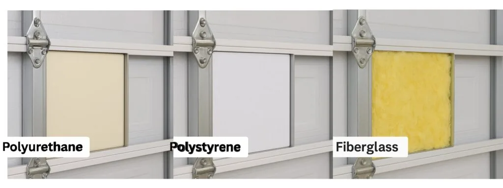 Choosing the Best Insulated Garage Door for Central Texas Heat 2 insulated garage doors materials