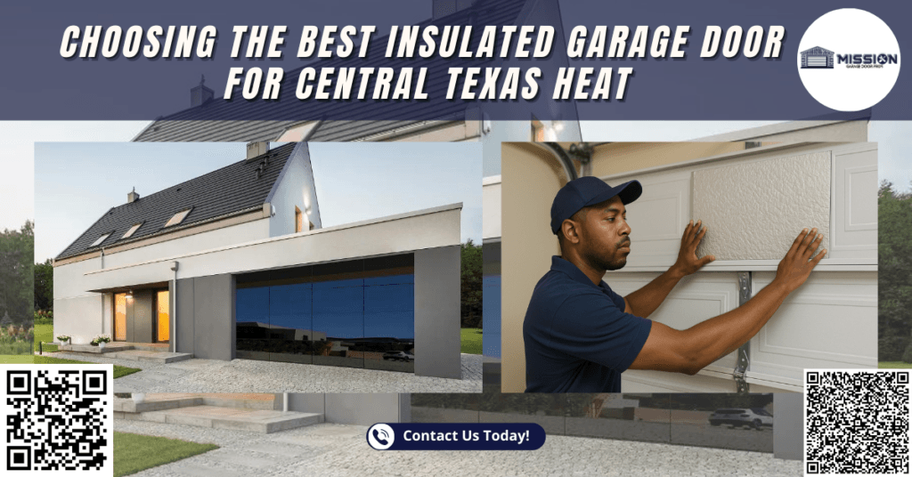 Choosing the Best Insulated Garage Door for Central Texas Heat 1 Choosing the Best Insulated Garage Door for Central Texas Heat
