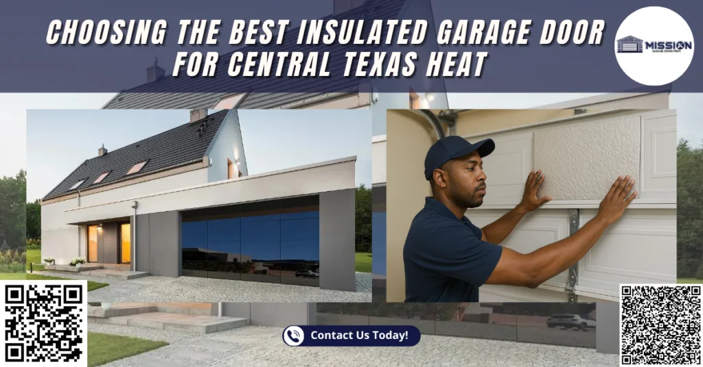 Choosing the Best Insulated Garage Door for Central Texas Heat 1 Choosing the Best Insulated Garage Door for Central Texas Heat