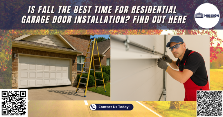Crafting the Perfect Garage Door: Material Selection in Mission, TX 11 Is Fall the Best Time for Residential Garage Door Installation? Find Out Here - Mission Garage Door Pros