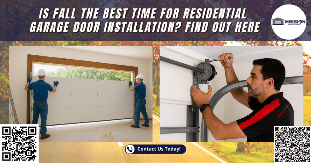 Is Fall the Best Time for Residential Garage Door Installation? Find Out Here 1 Is Fall the Best Time for Residential Garage Door Installation? Find Out Here