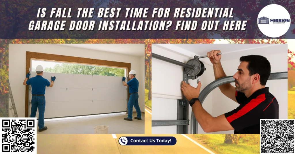 Is Fall the Best Time for Residential Garage Door Installation? Find Out Here 1 Is Fall the Best Time for Residential Garage Door Installation? Find Out Here