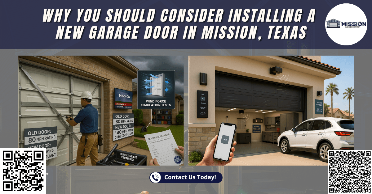 Tips & Guides 18 Why You Should Consider Installing a New Garage Door in Mission, Texas - Mission Garage Door Pros