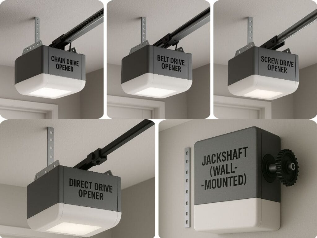 Why You Should Consider Installing a New Garage Door in Mission, Texas 3 Types of Garage Opener