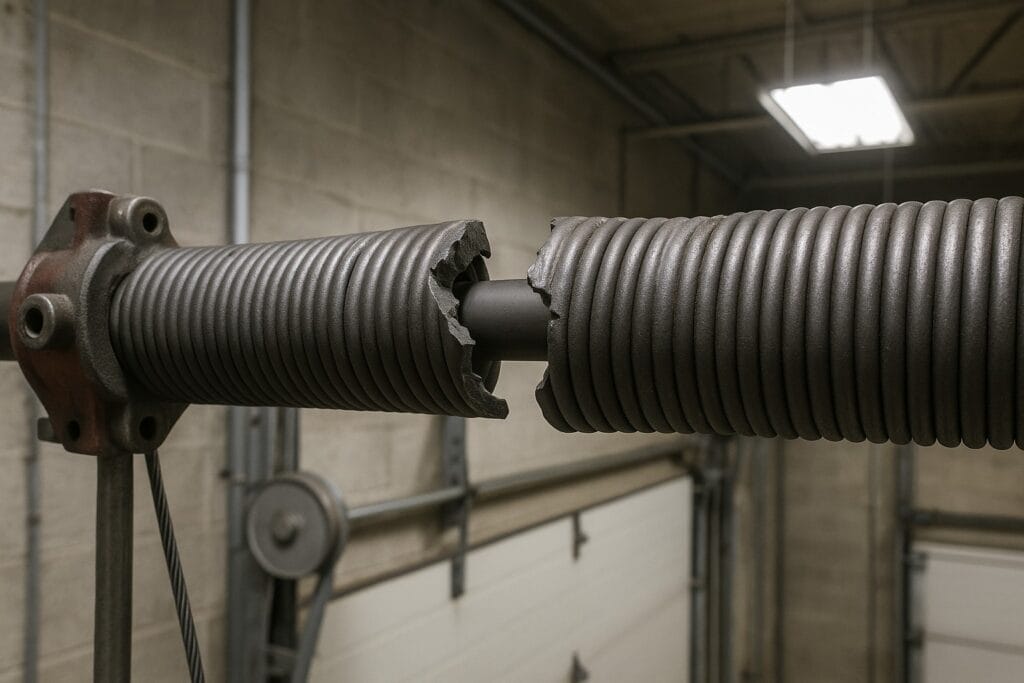 Broken Garage Door Spring