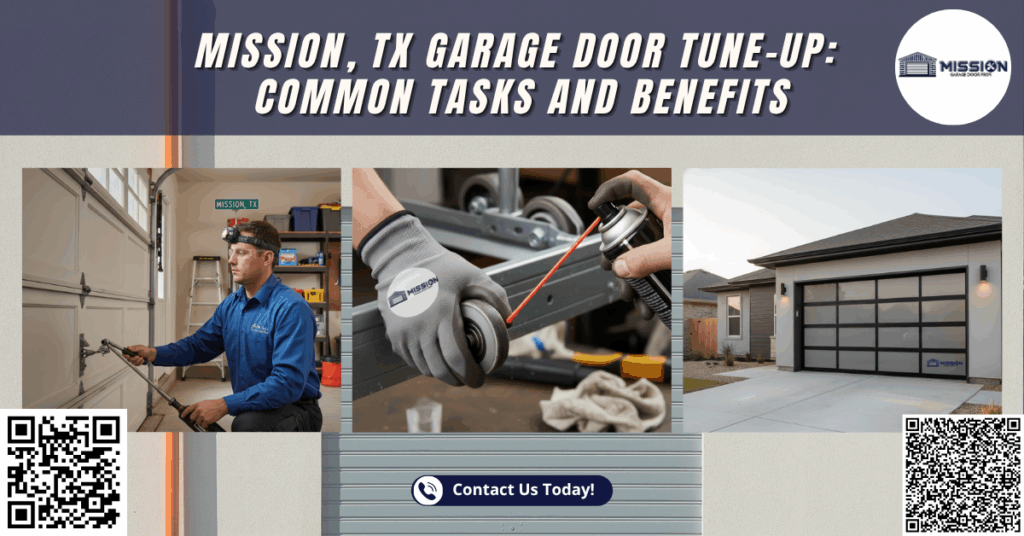 Mission, TX Garage Door Tune-Up: Common Tasks and Benefits - Mission Garage Door Pros