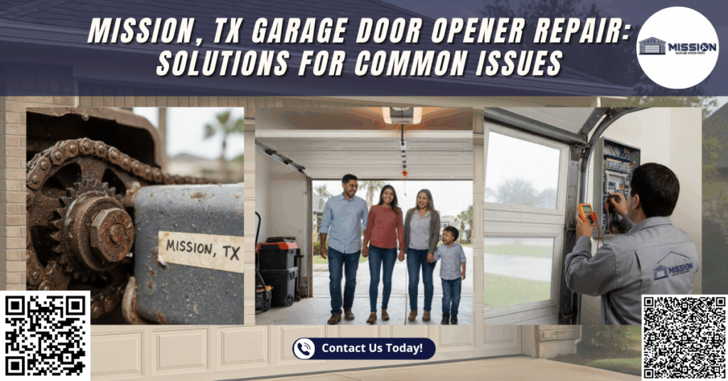 Mission, TX Garage Door Opener Repair: Solutions for Common Issues - Mission Garage Door Pros